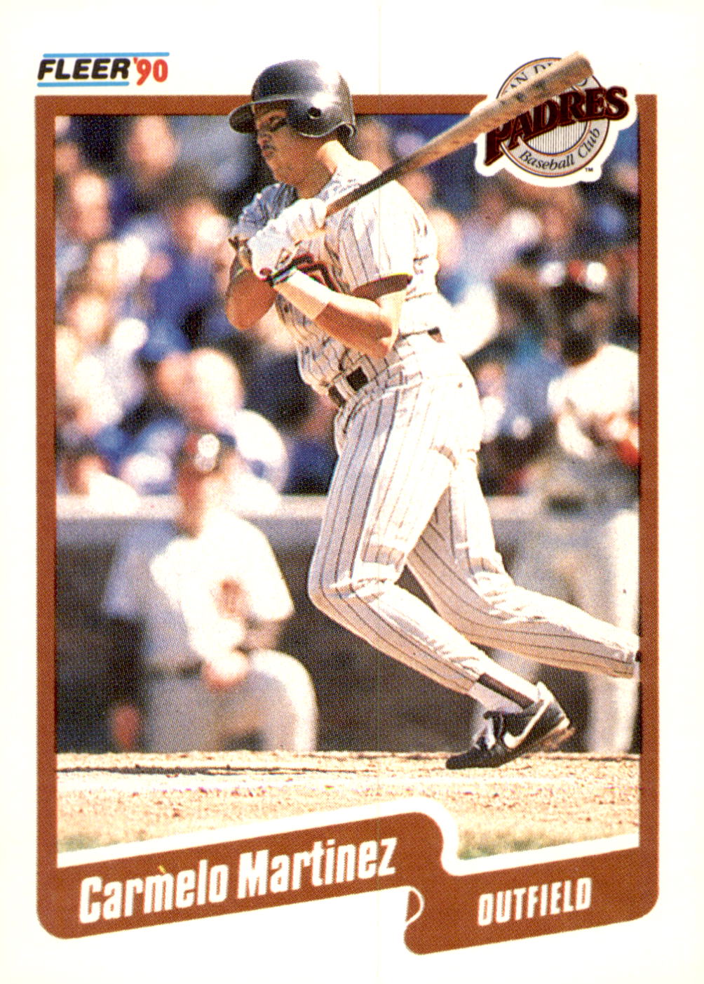 1990 Fleer Canadian #162 Carmelo Martinez