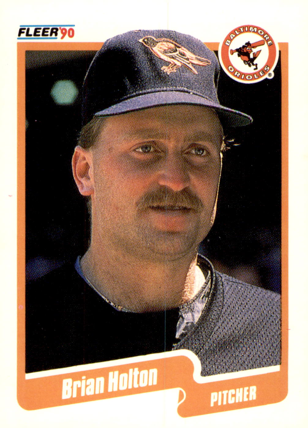 1990 Fleer #179 Brian Holton
