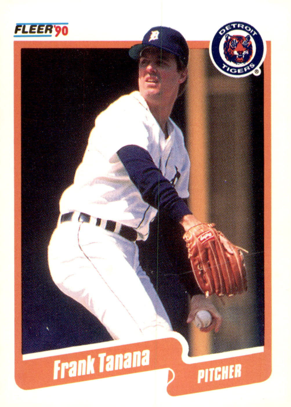 1990 Fleer Canadian #616 Frank Tanana