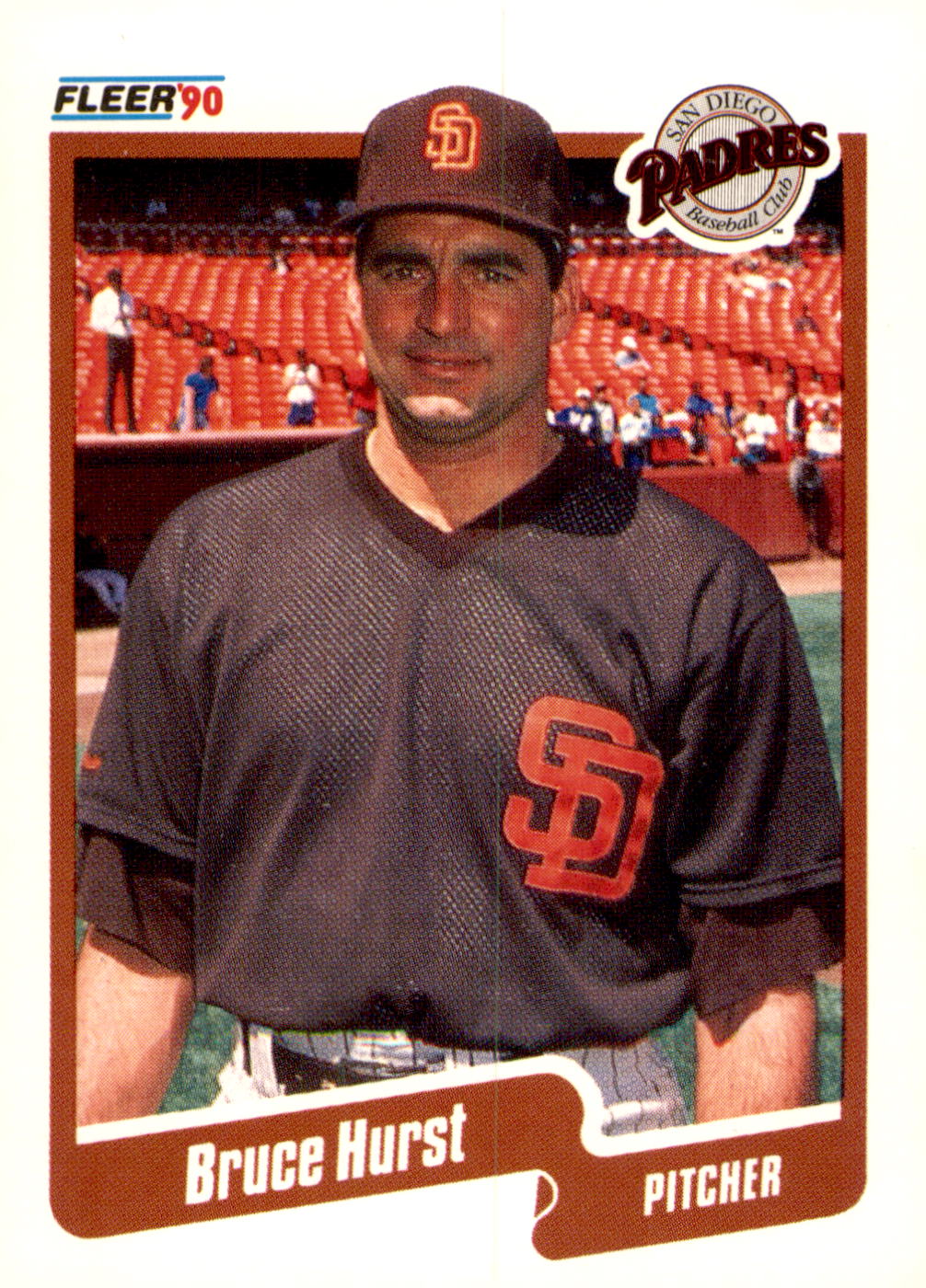 1990 Fleer #159 Bruce Hurst