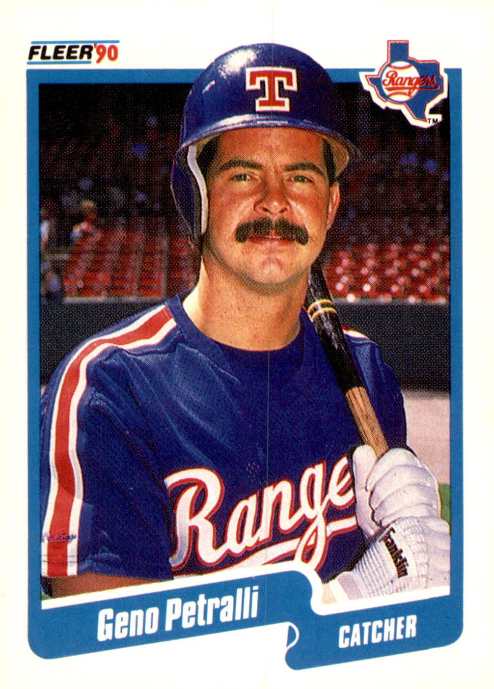 1990 Fleer Canadian #309 Geno Petralli