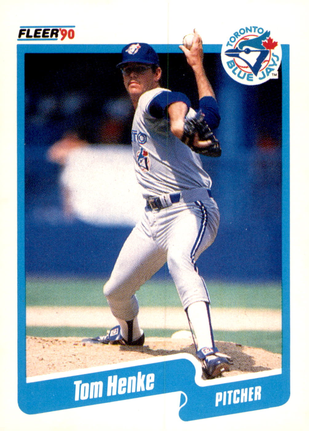 1990 Fleer #84 Tom Henke