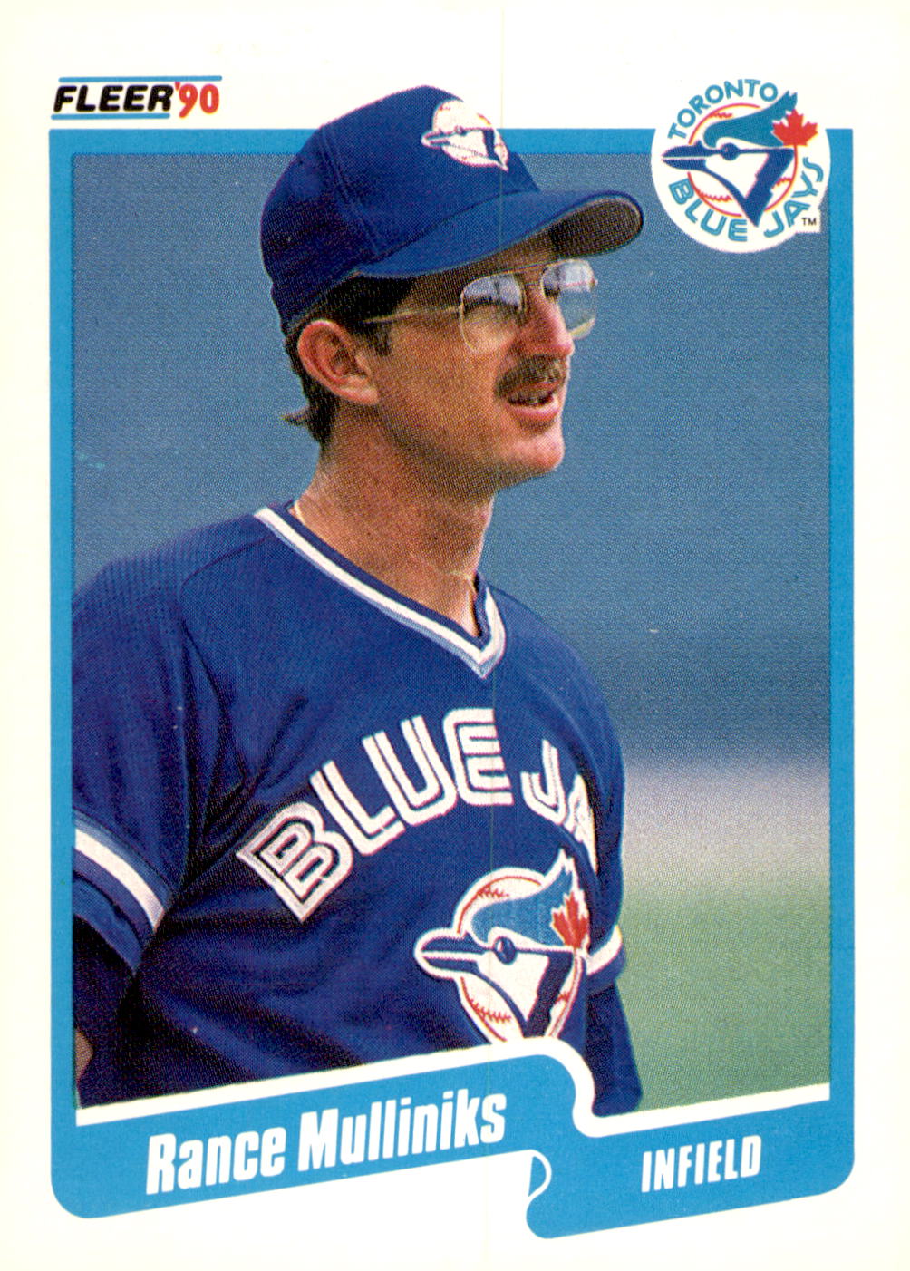 1990 Fleer Canadian #91 Rance Mulliniks