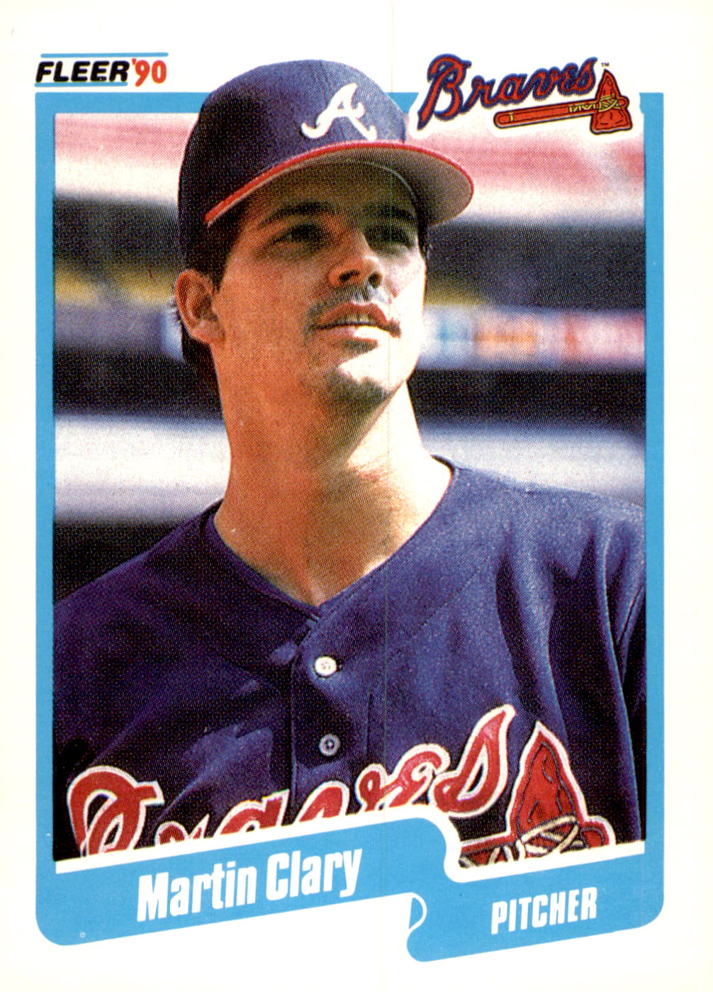 1990 Fleer Canadian #578 Martin Clary