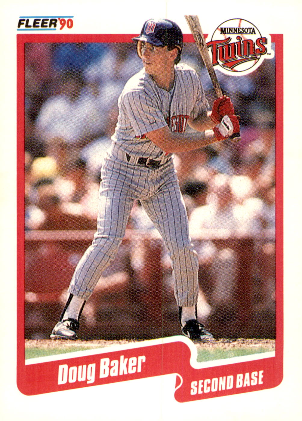 1990 Fleer #368b Doug Baker