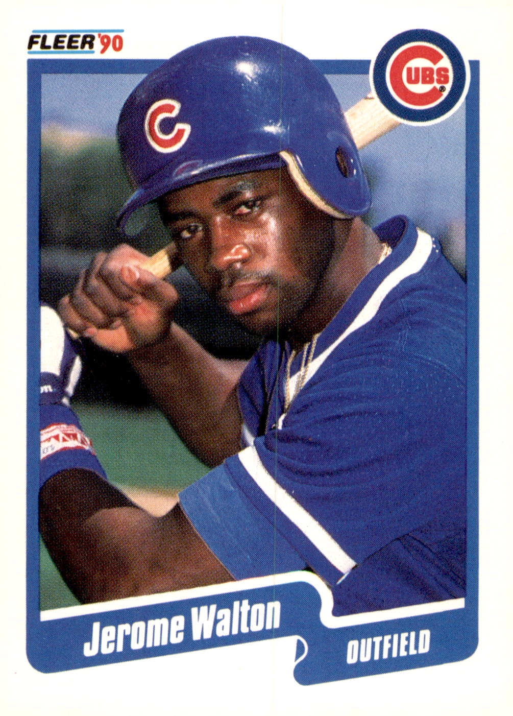 1990 Fleer #44 Jerome Walton