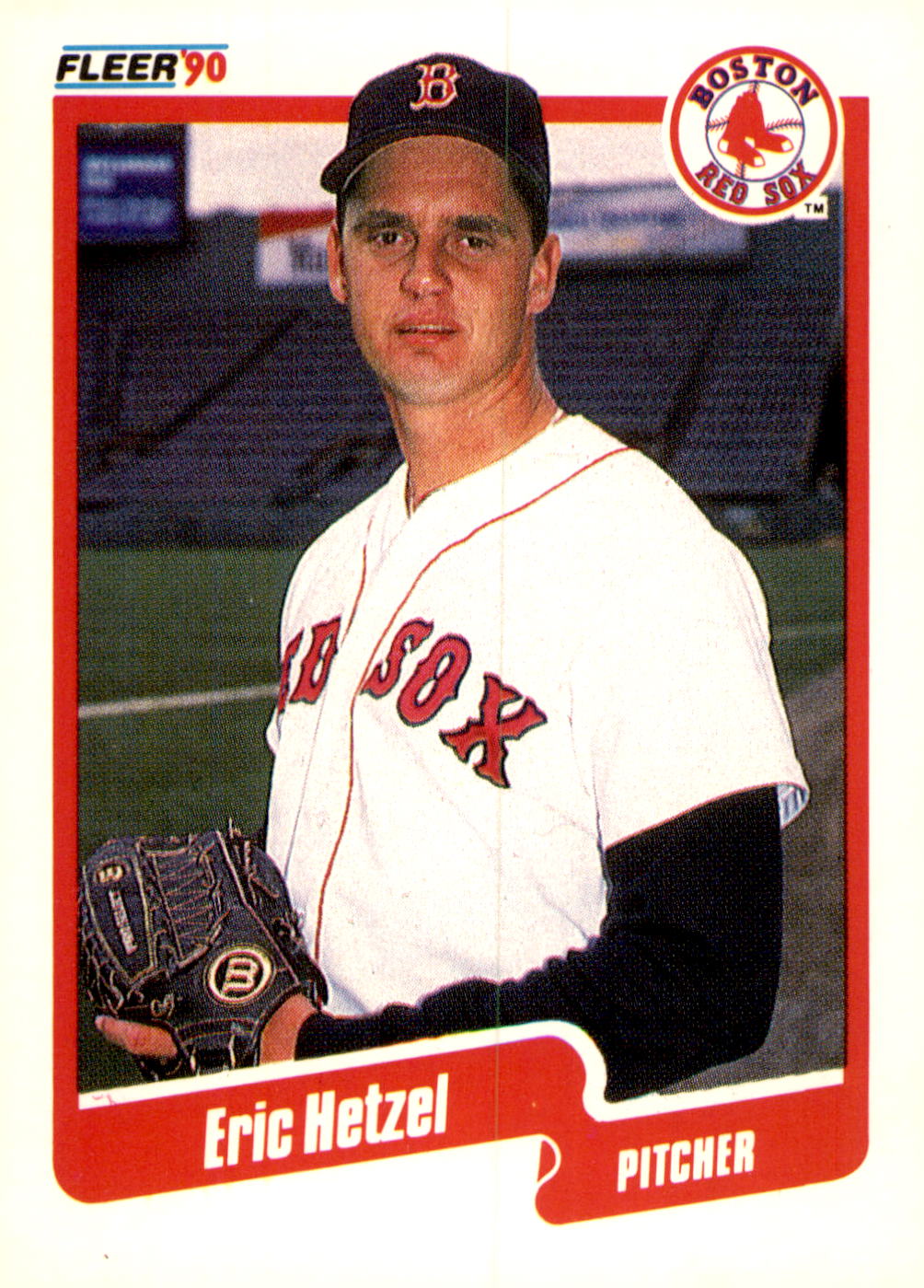 1990 Fleer #279b Eric Hetzel