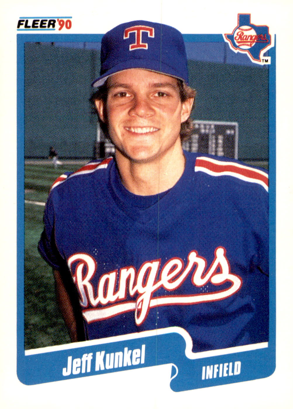 1990 Fleer #304 Jeff Kunkel