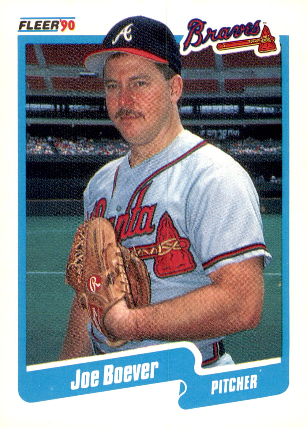 1990 Fleer #577 Joe Boever