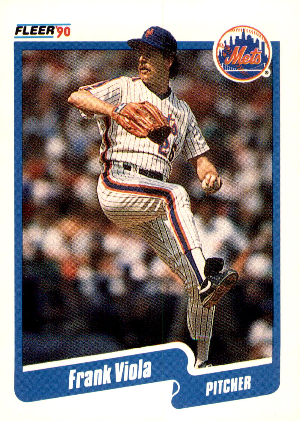 1990 Fleer Canadian #219 Frank Viola