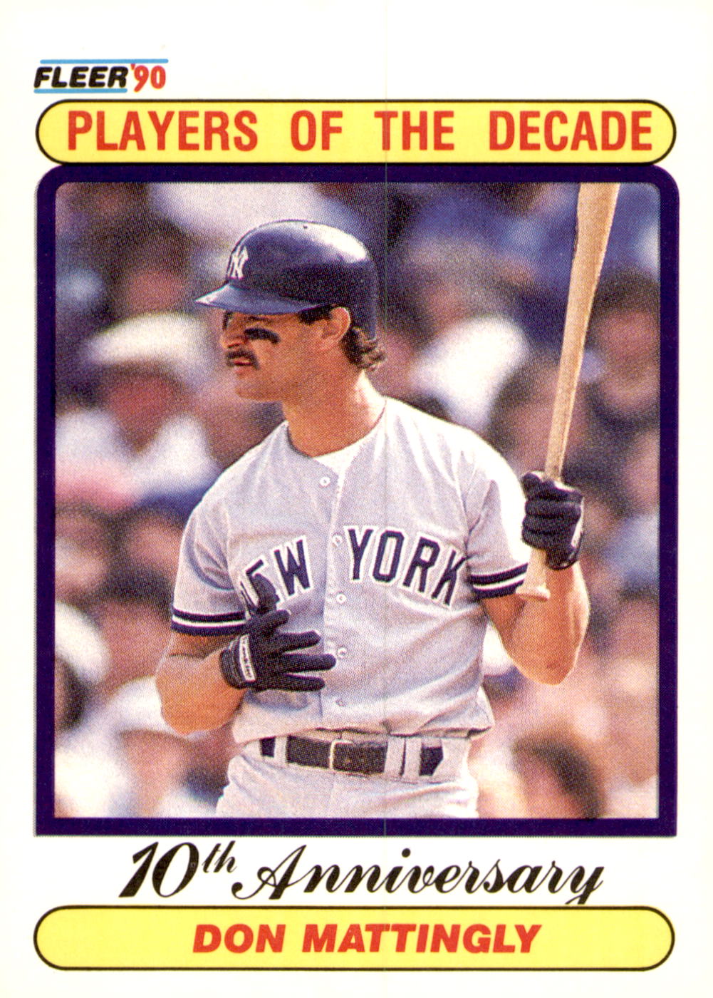 1990 Fleer Canadian #626 Don Mattingly