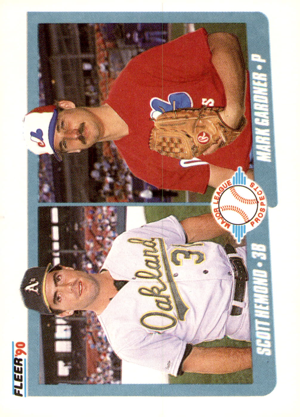 1990 Fleer #646 Scott Hemond / Mark Gardner