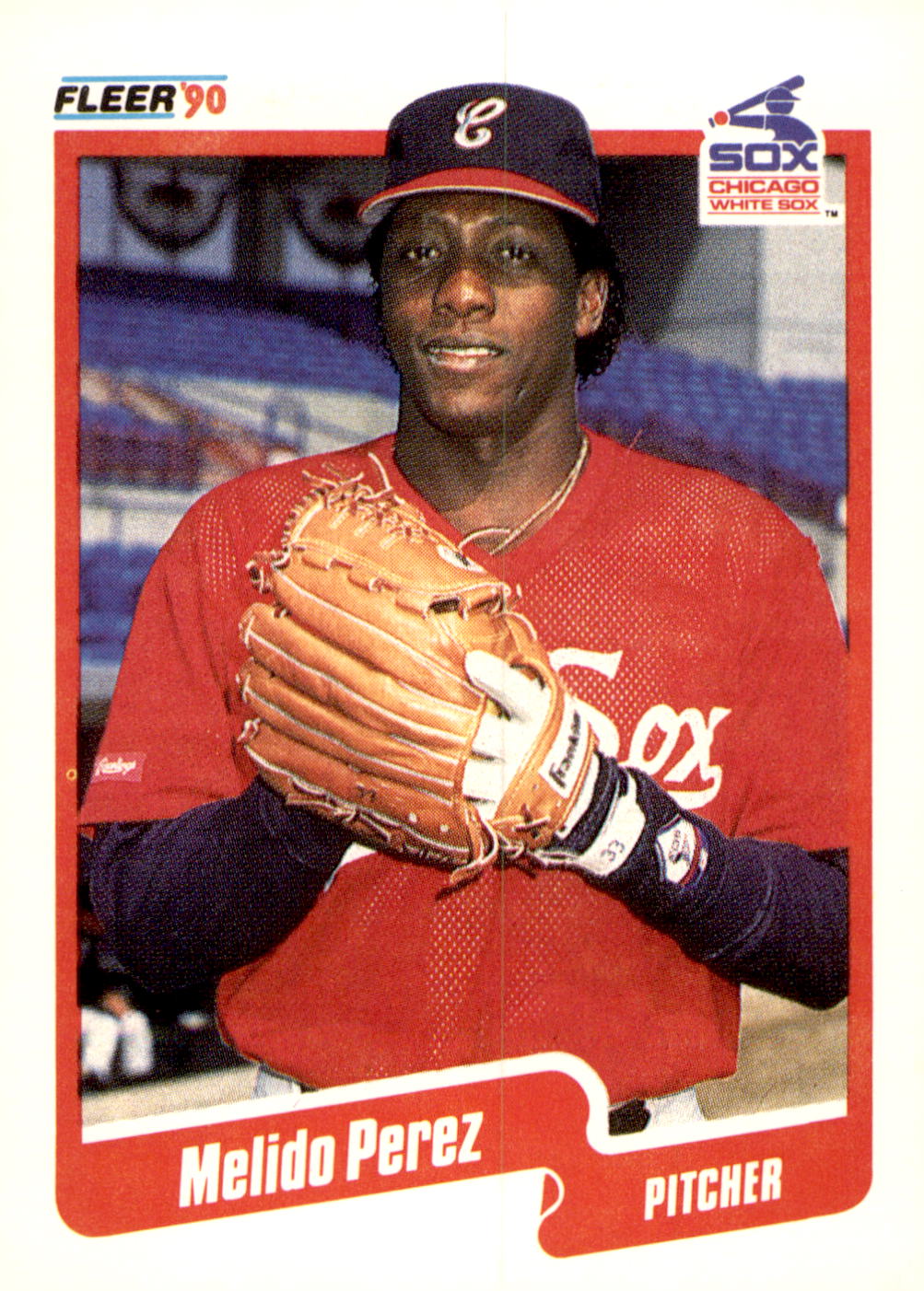 1990 Fleer #546 Melido Perez