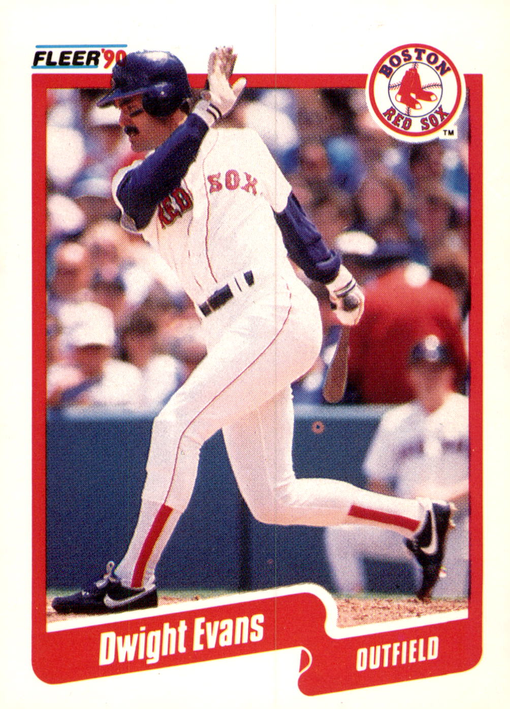 1990 Fleer Canadian #274 Dwight Evans