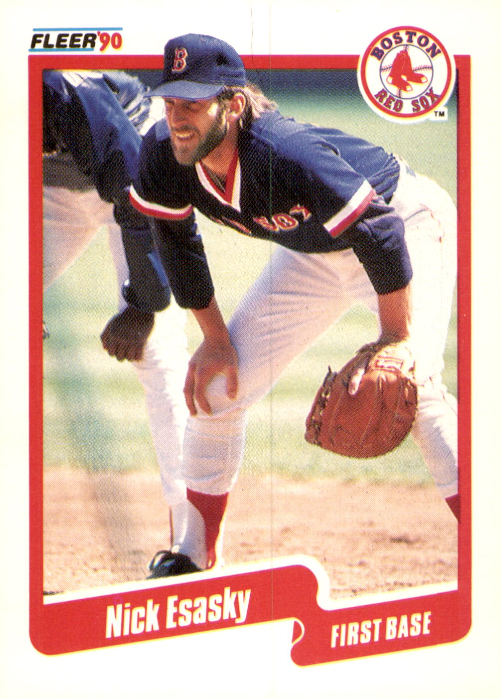 1990 Fleer #273b Nick Esasky