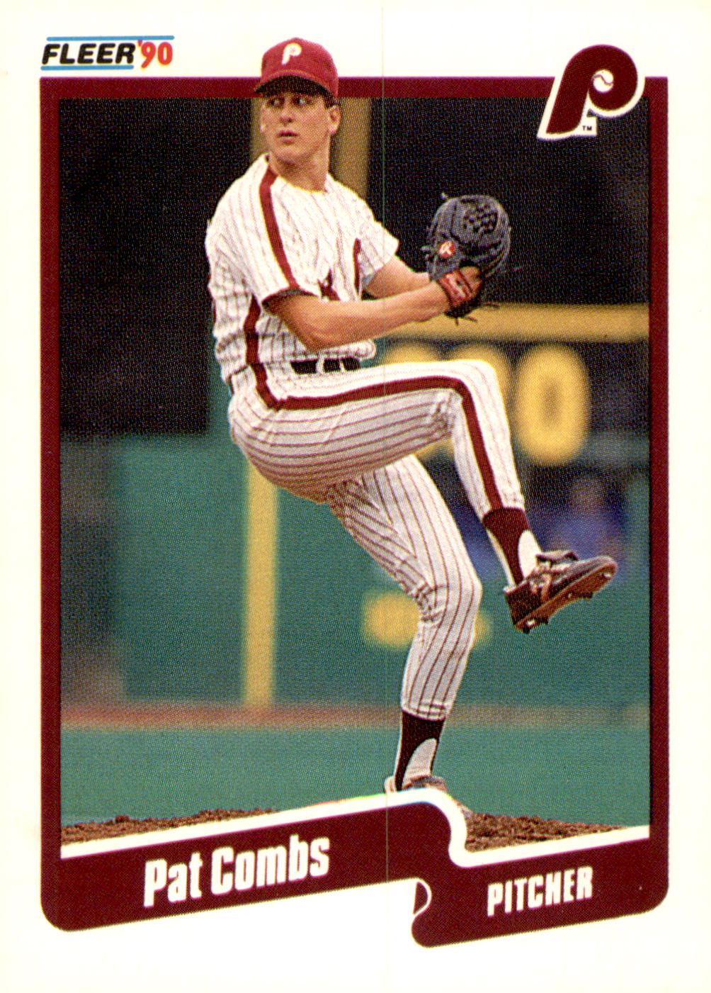 1990 Fleer Canadian #553 Pat Combs