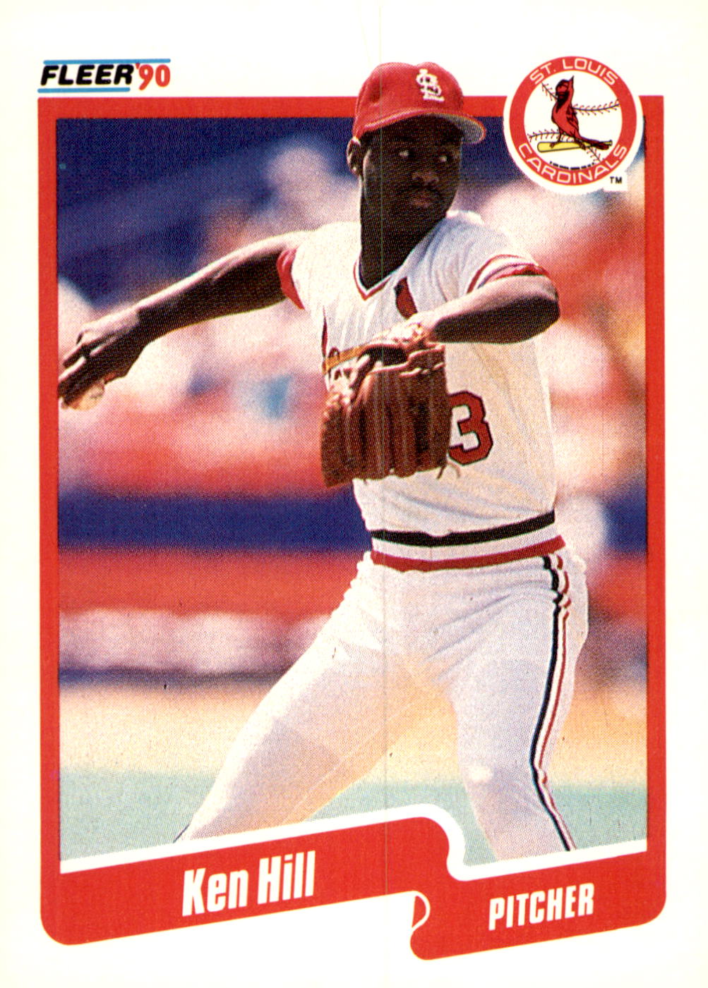 1990 Fleer #251b Ken Hill