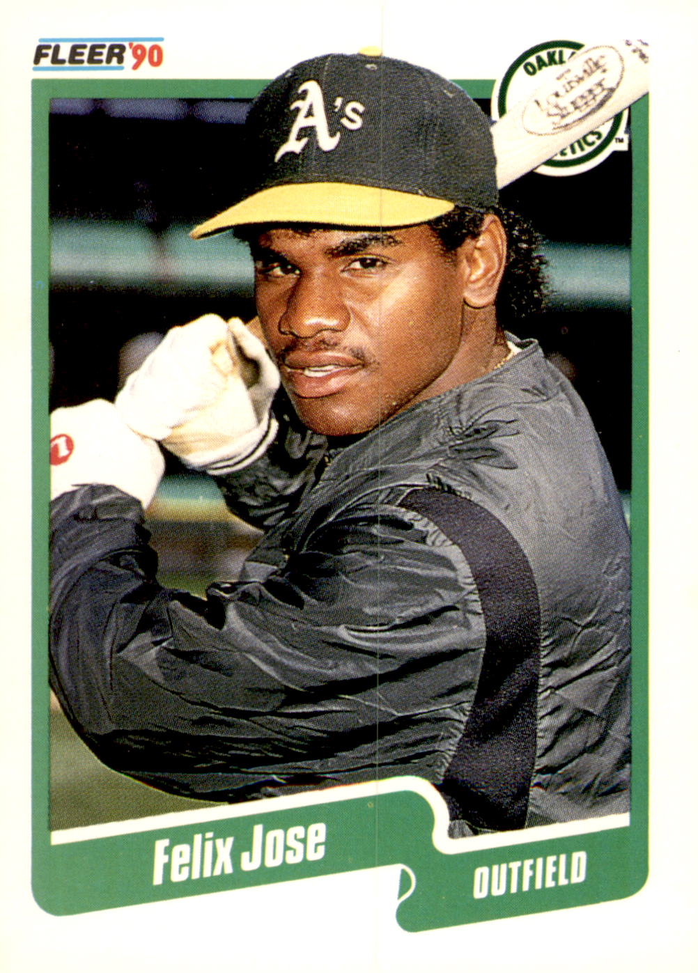 1990 Fleer #13b Felix Jose