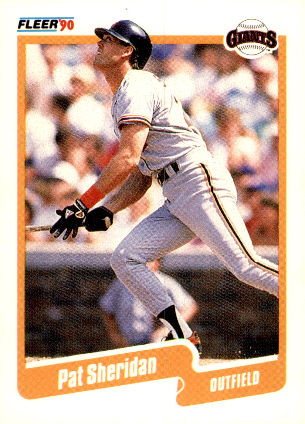 1990 Fleer #71b Pat Sheridan