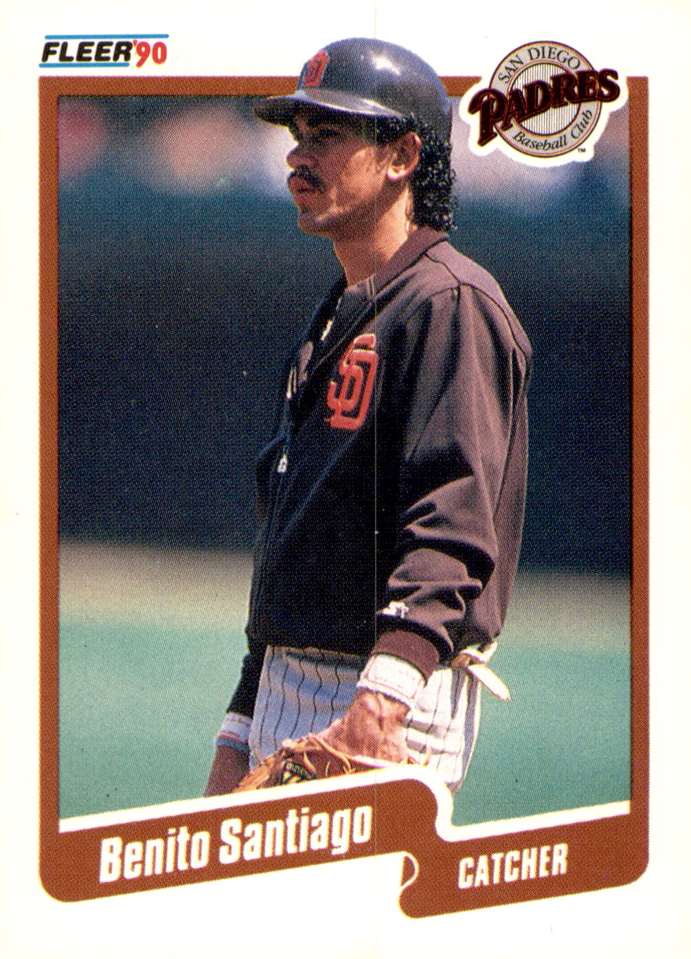 1990 Fleer Canadian #167 Benito Santiago
