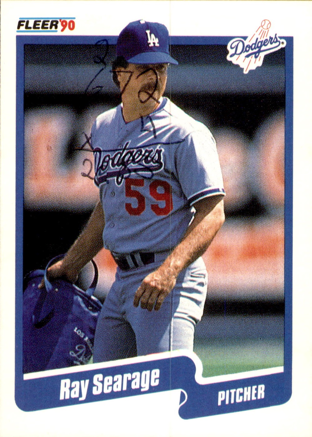 1990 Fleer #408b Ray Searage
