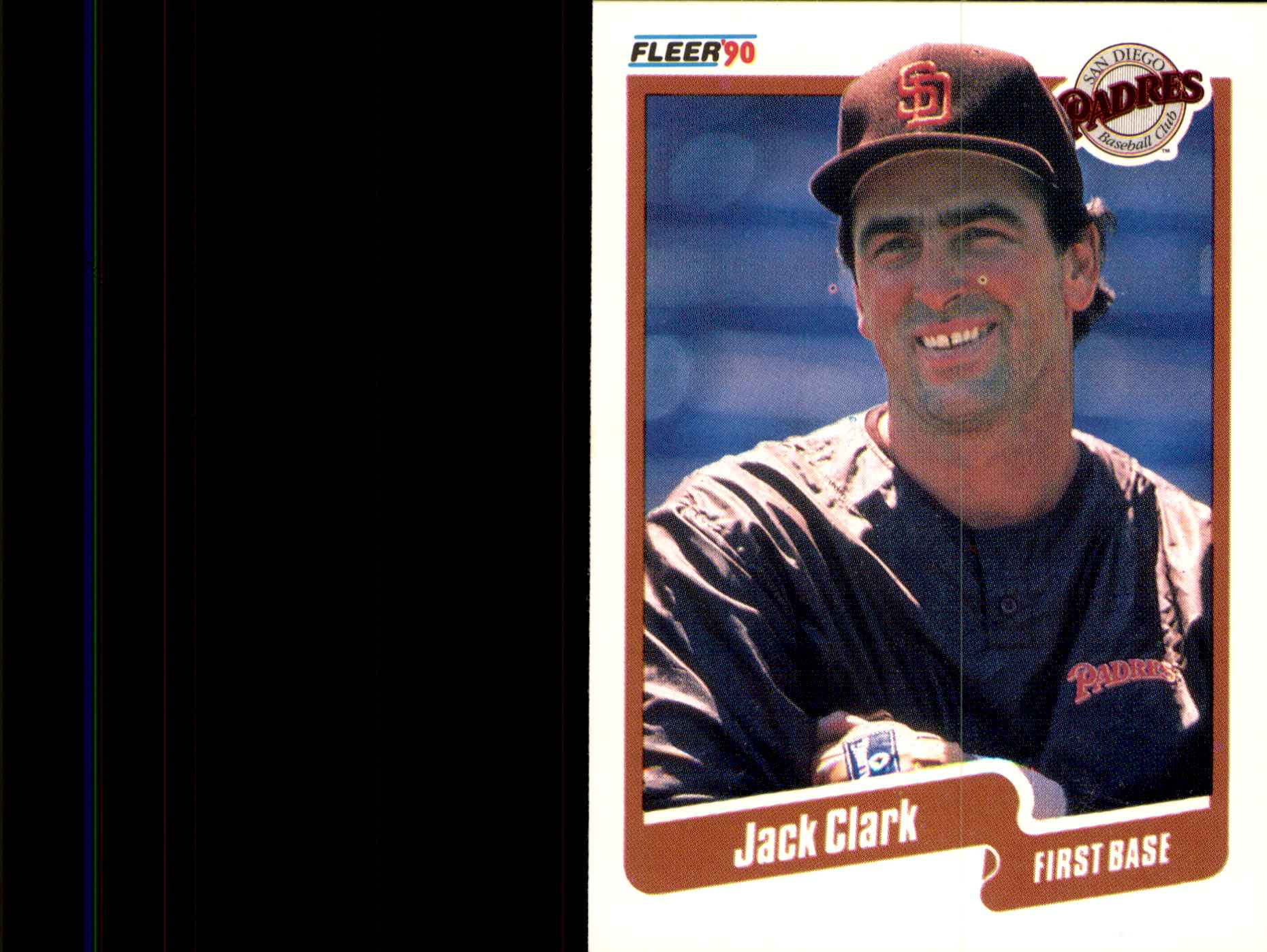 1990 Fleer #152 Jack Clark