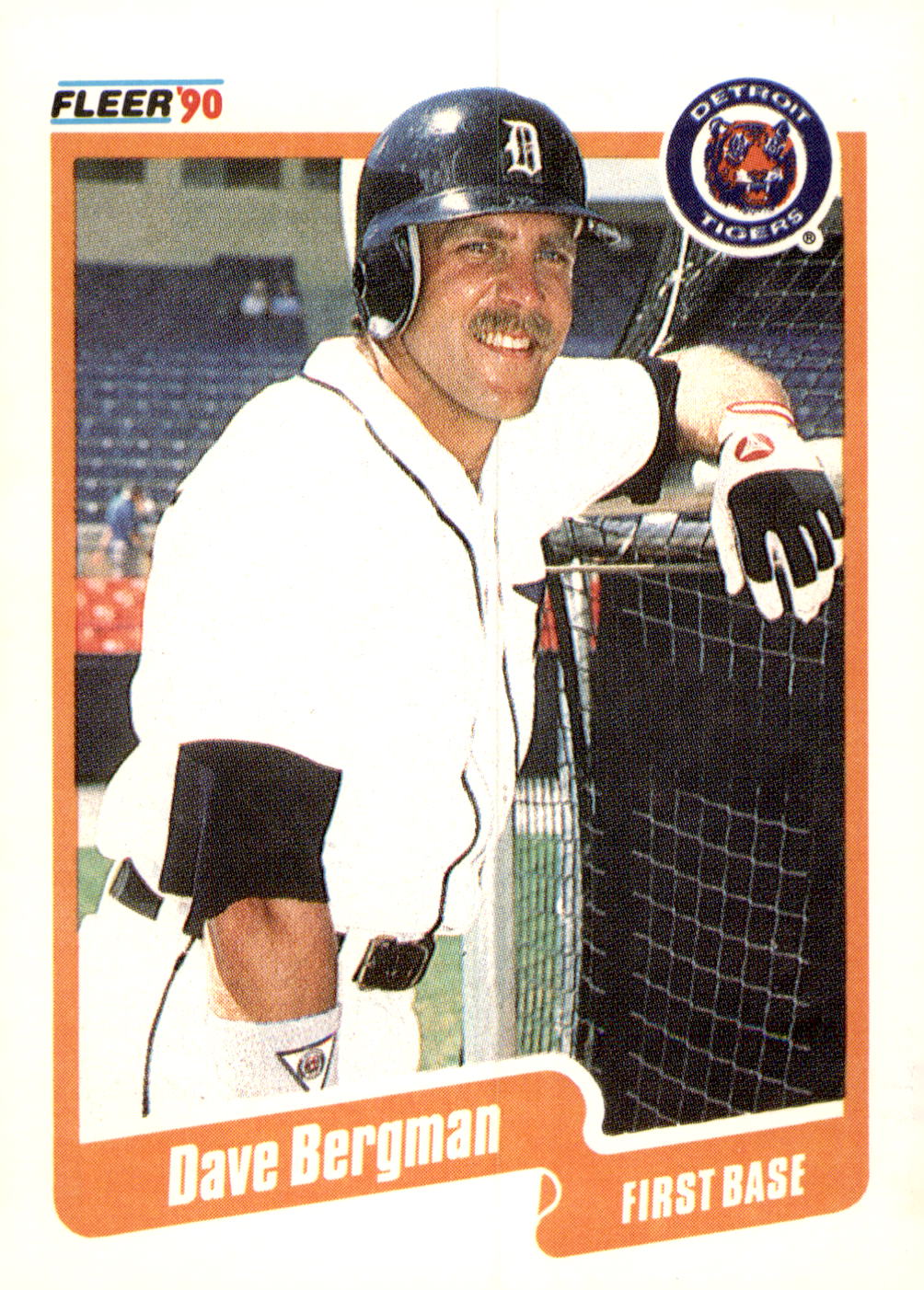 1990 Fleer Canadian #600 Dave Bergman