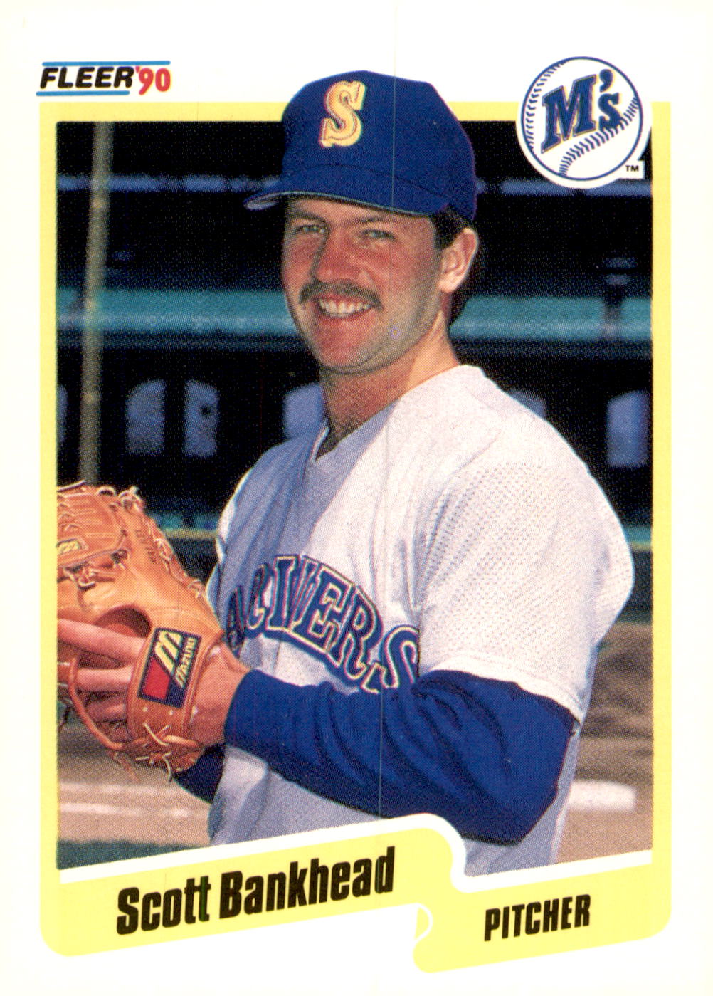 1990 Fleer #505b Scott Bankhead