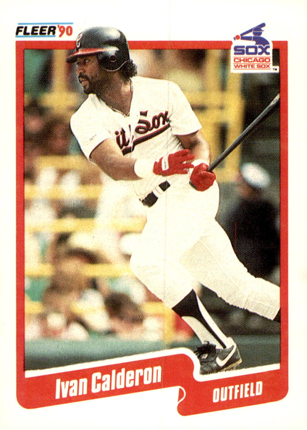 1990 Fleer #529 Ivan Calderon