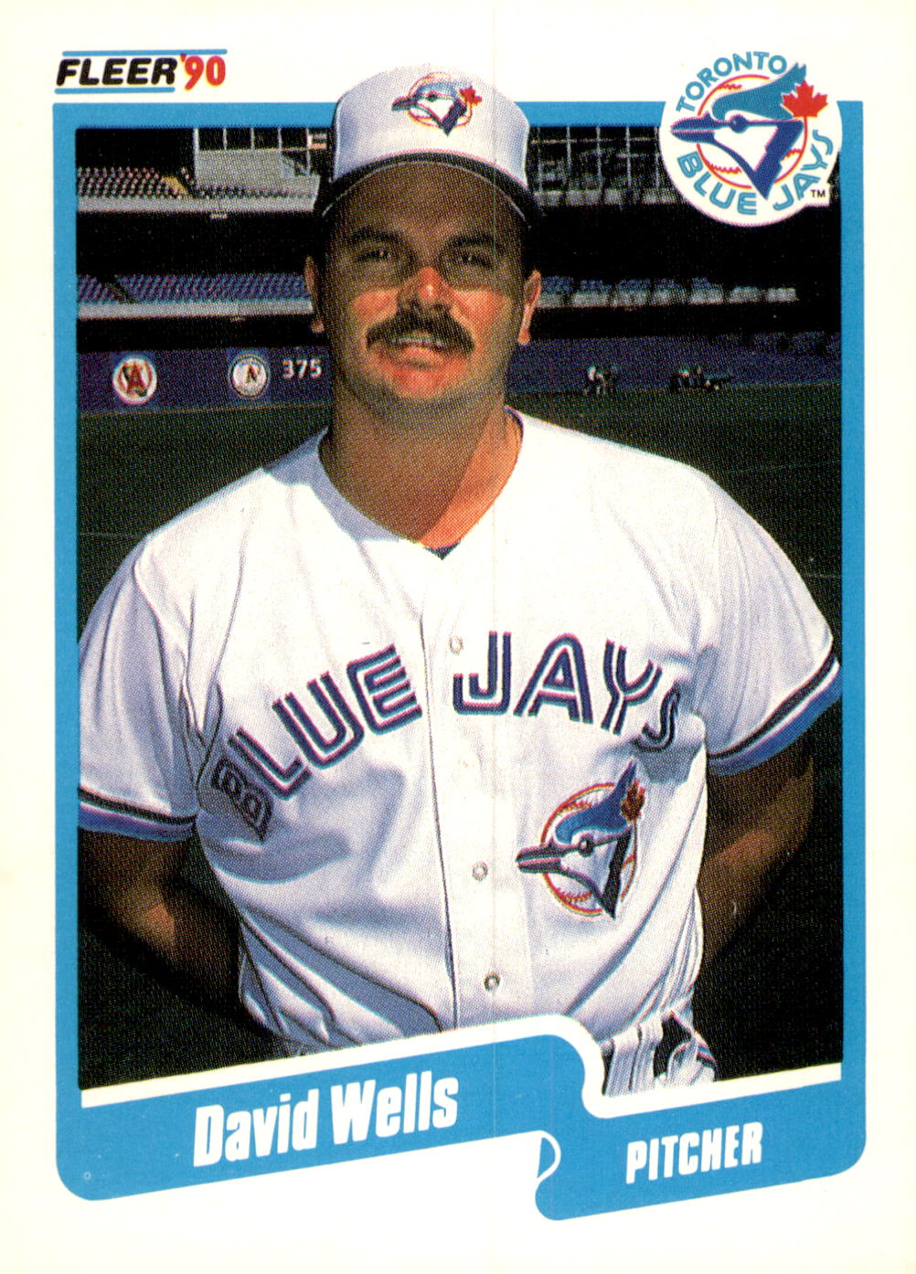 1990 Fleer Canadian #96 David Wells