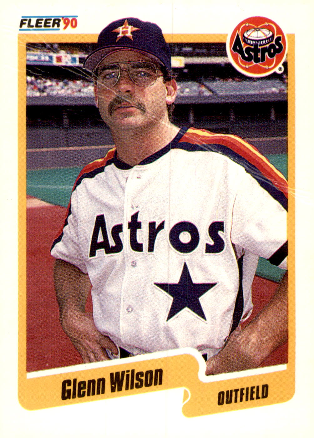 1990 Fleer #240 Glenn Wilson