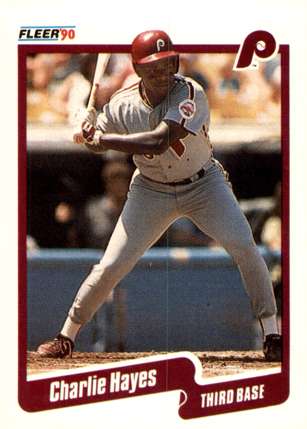 1990 Fleer #558b Charlie Hayes