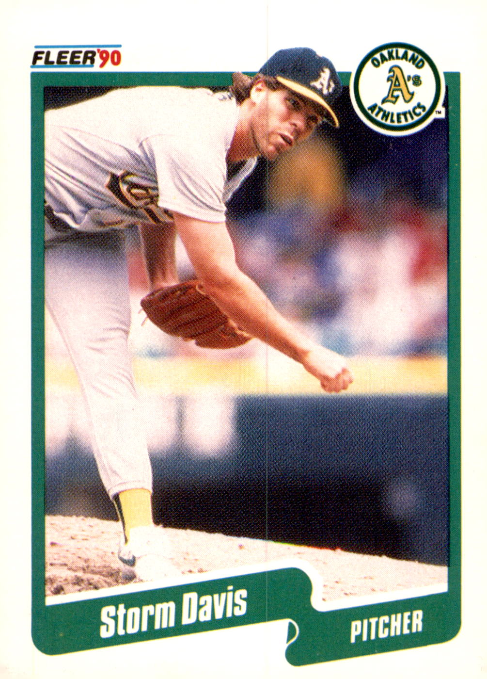 1990 Fleer #5 Storm Davis