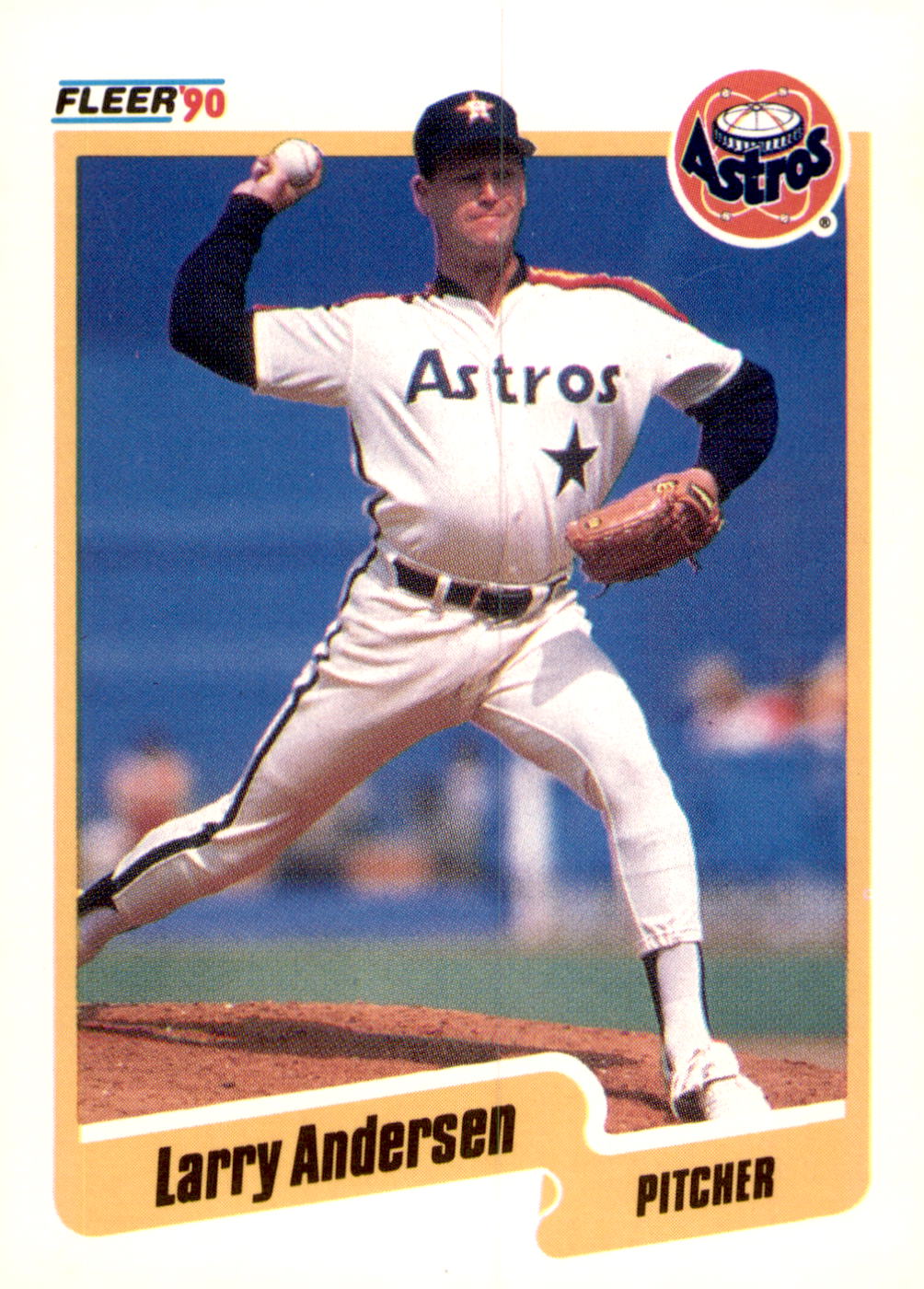 1990 Fleer Canadian #221 Larry Andersen