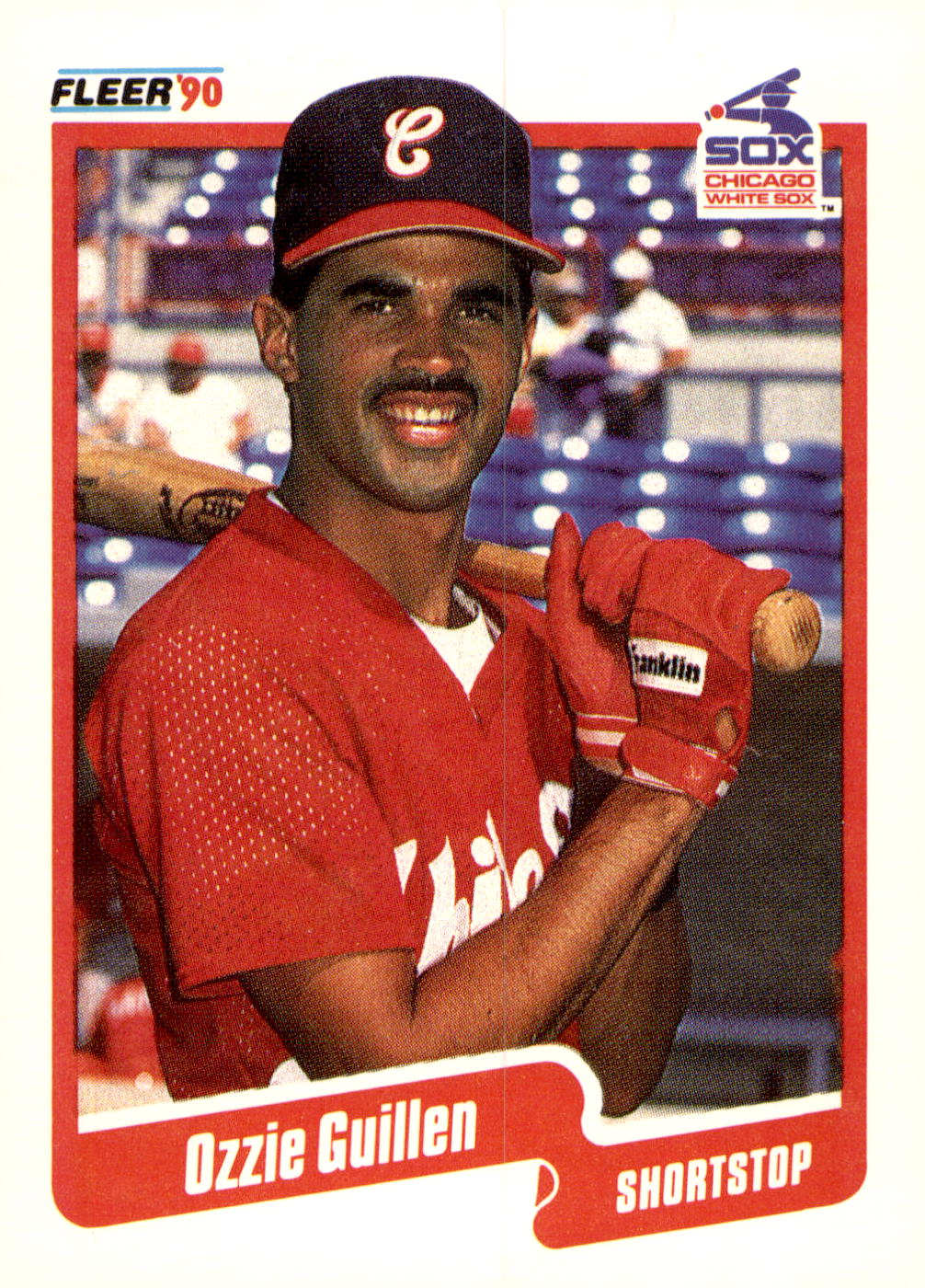 1990 Fleer #533 Ozzie Guillen