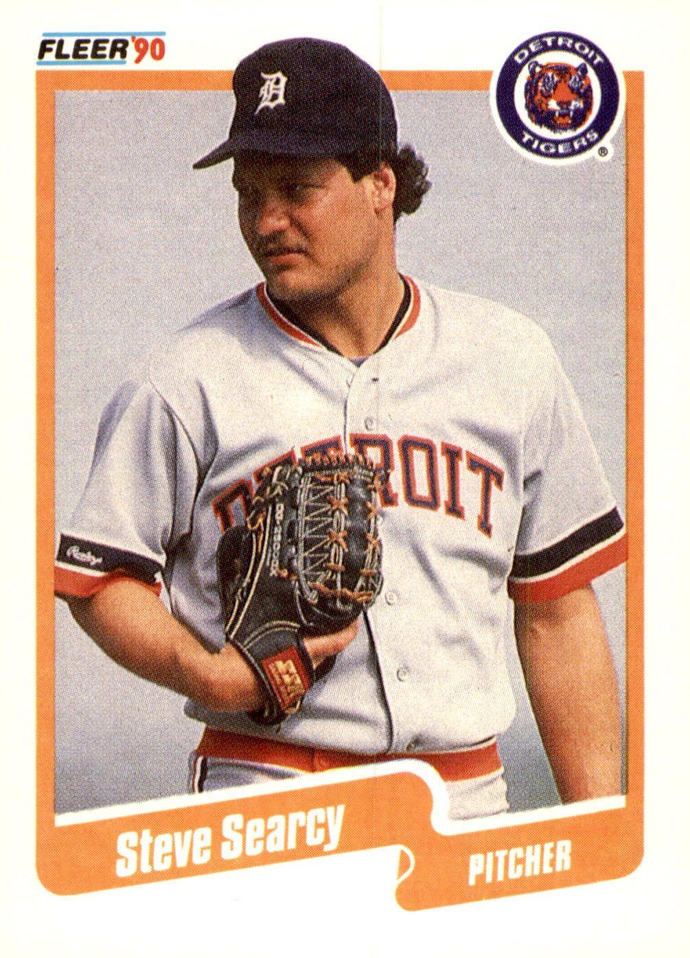 1990 Fleer Canadian #615 Steve Searcy