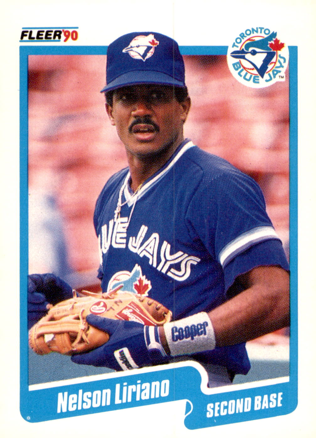 1990 Fleer #87b Nelson Liriano