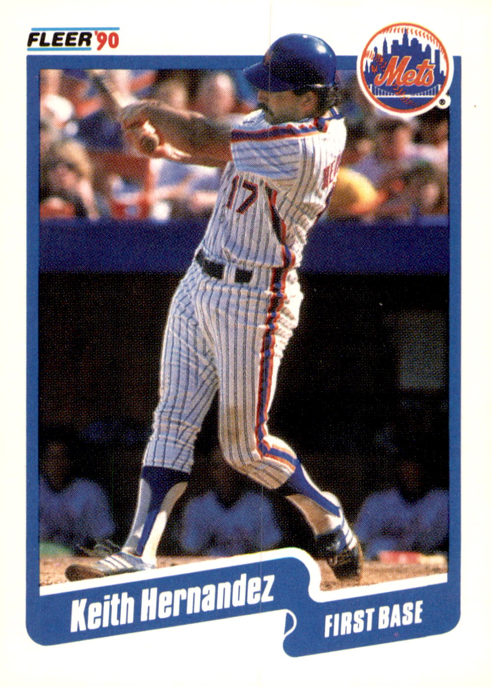1990 Fleer #205 Keith Hernandez