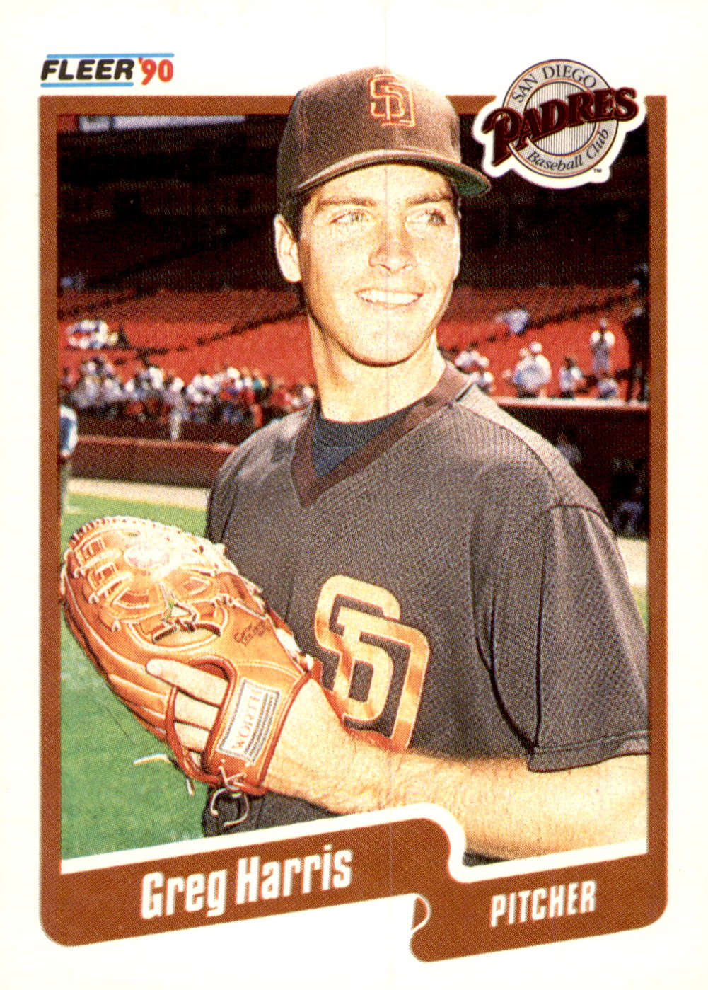 1990 Fleer Canadian #158 Greg Harris