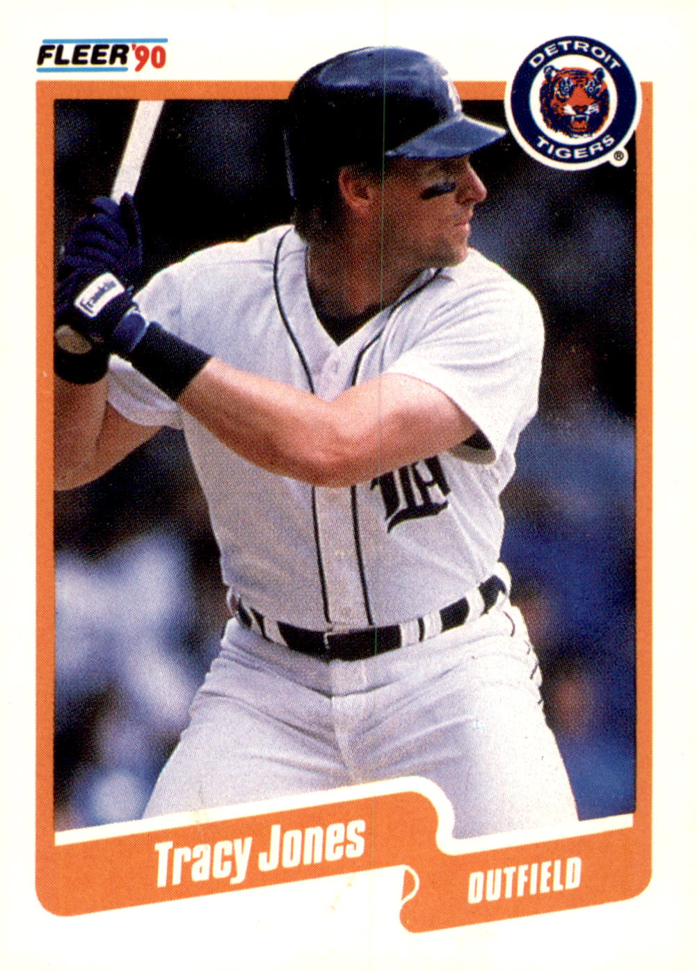 1990 Fleer #607 Tracy Jones
