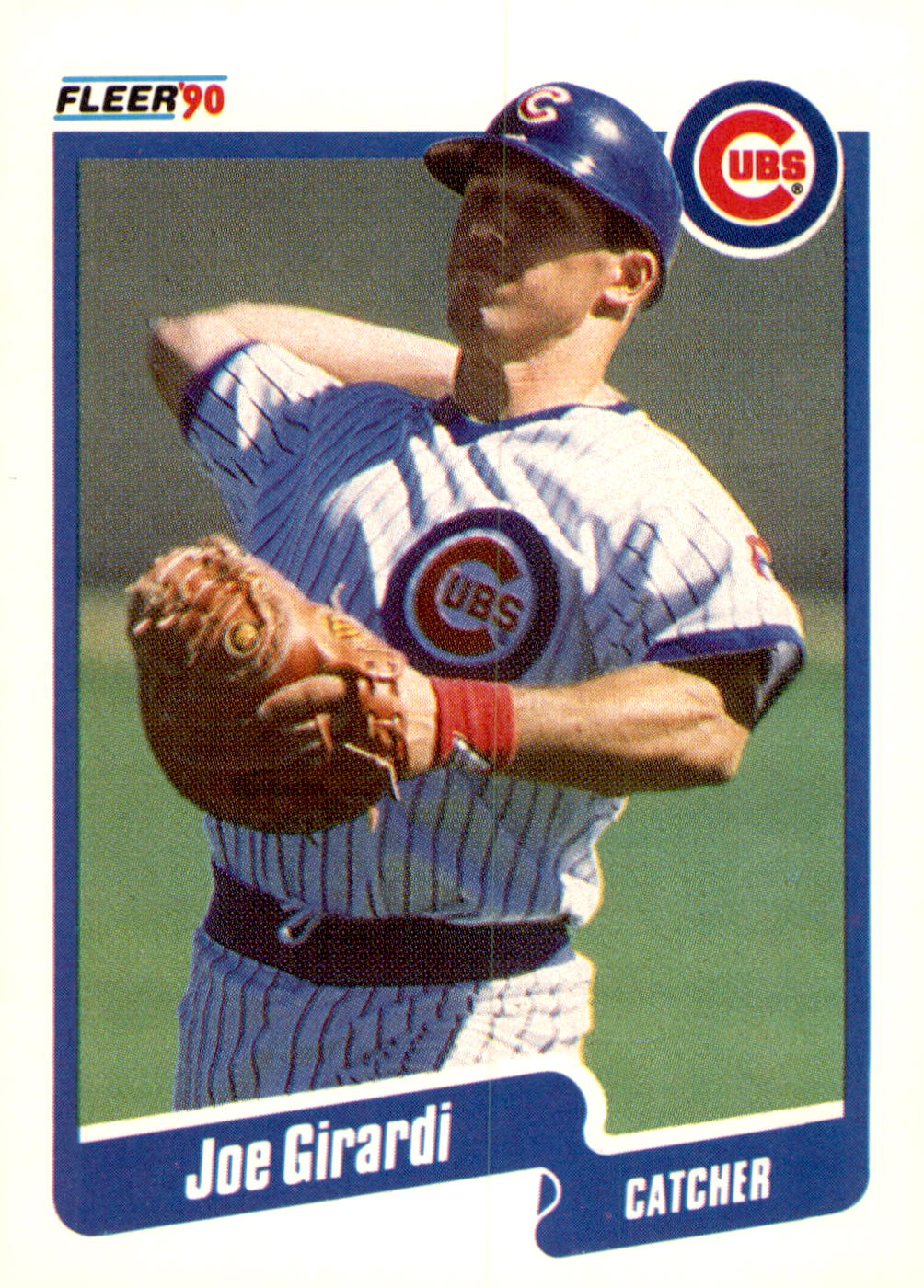 1990 Fleer #31 Joe Girardi