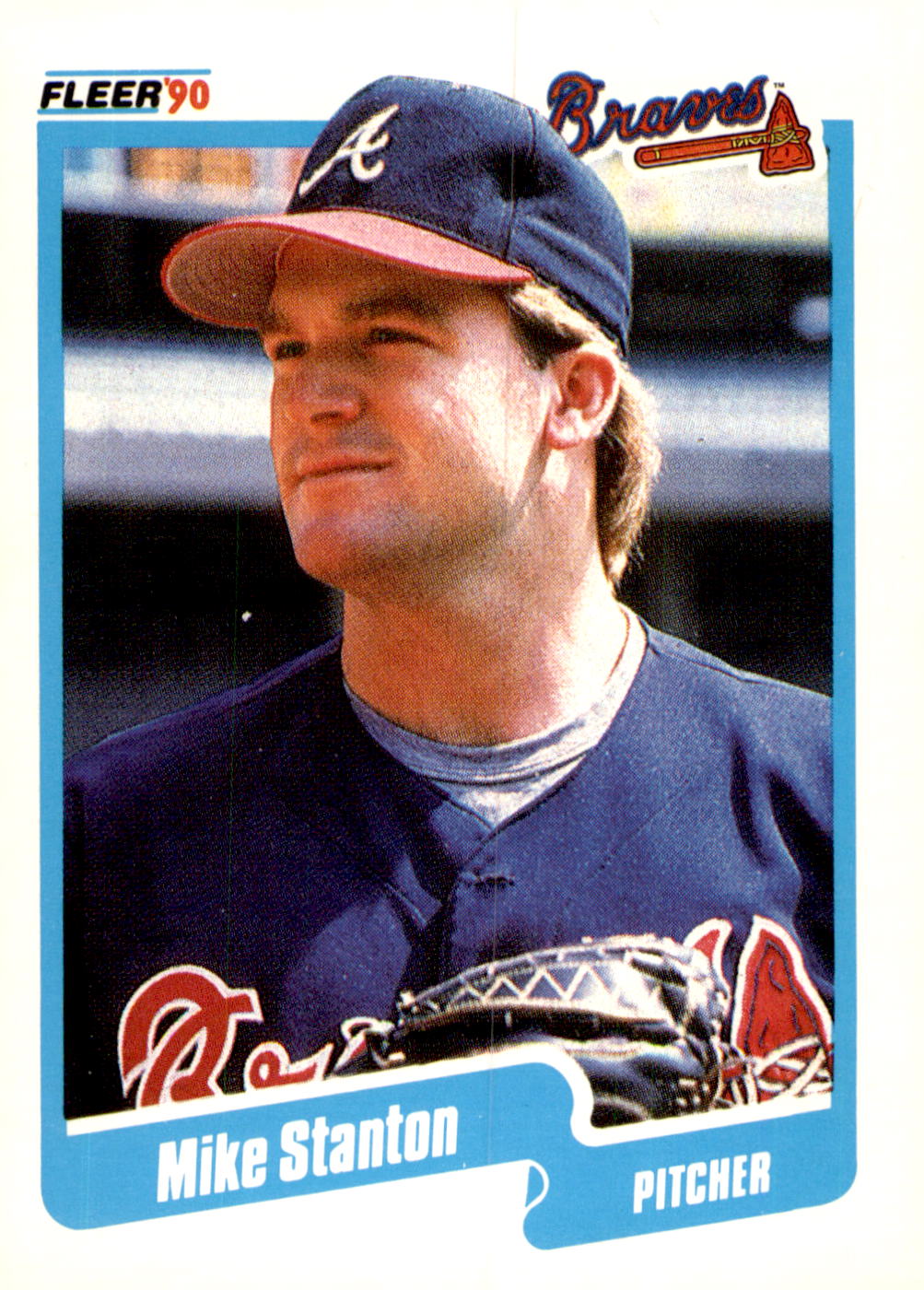 1990 Fleer Canadian #596 Mike Stanton