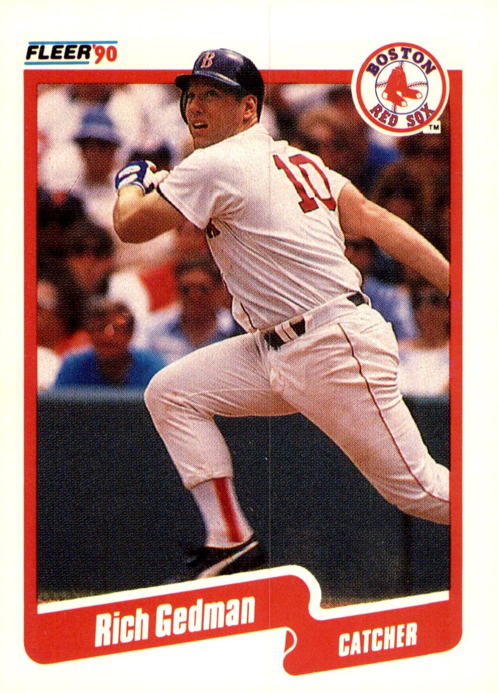 1990 Fleer Canadian #276 Rich Gedman