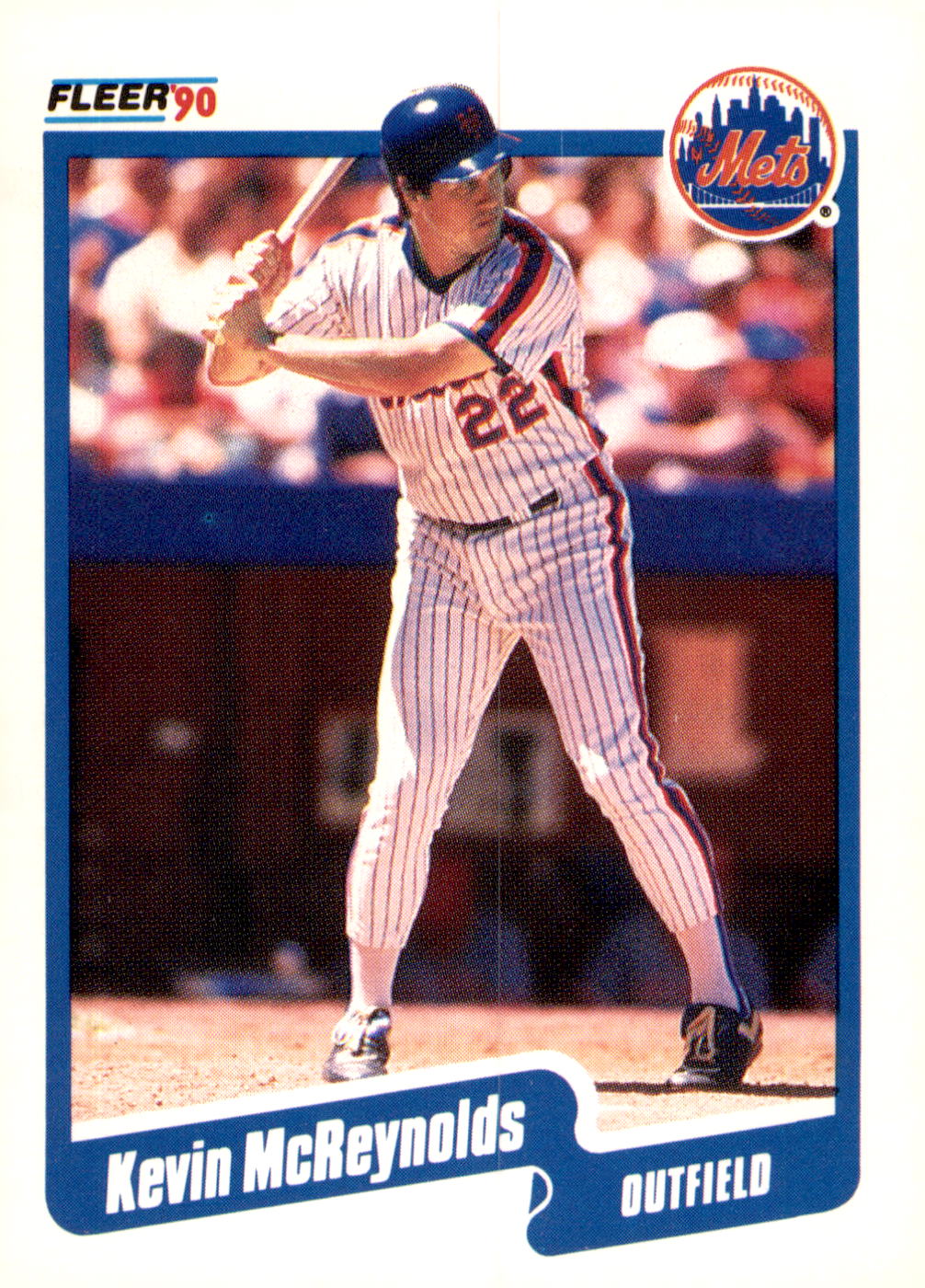1990 Fleer #211 Kevin McReynolds