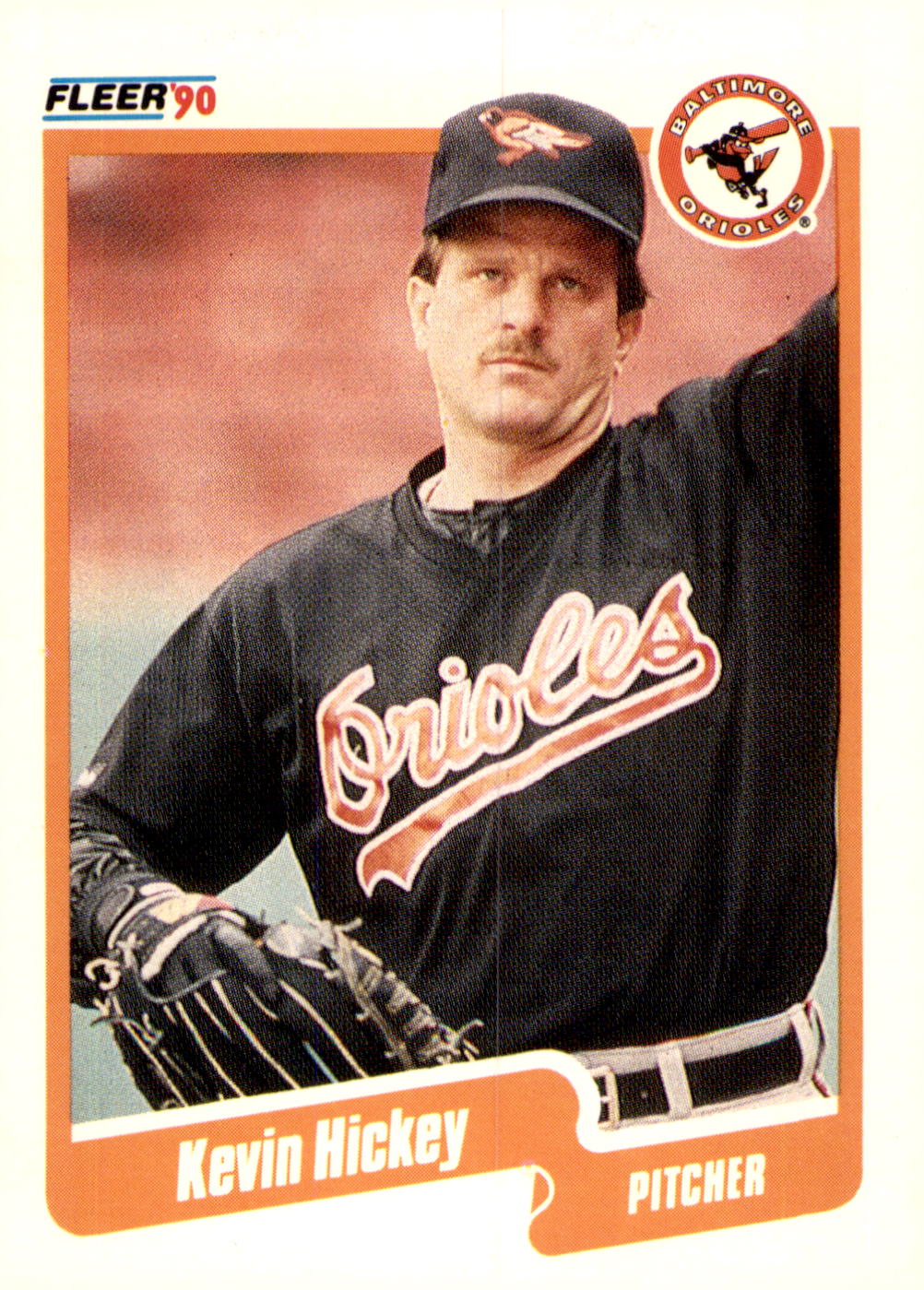 1990 Fleer #178 Kevin Hickey