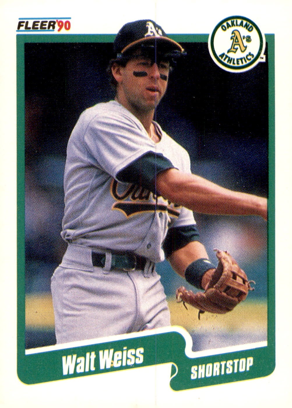 1990 Fleer #22b Walt Weiss