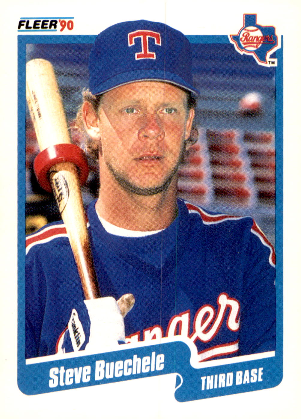 1990 Fleer Canadian #292 Steve Buechele