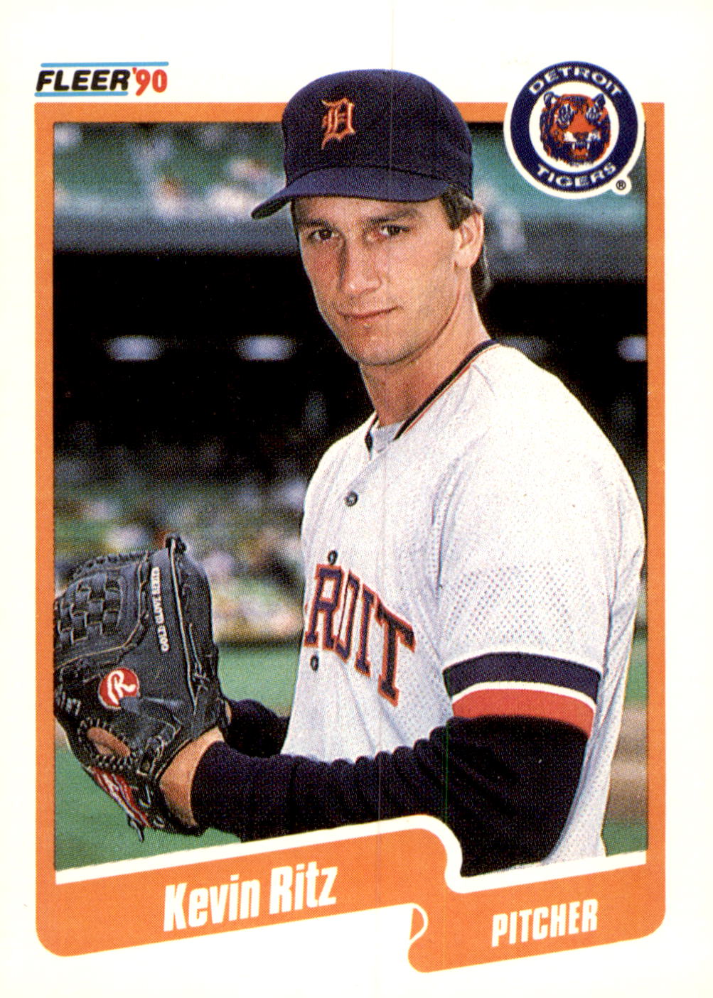 1990 Fleer Canadian #613 Kevin Ritz