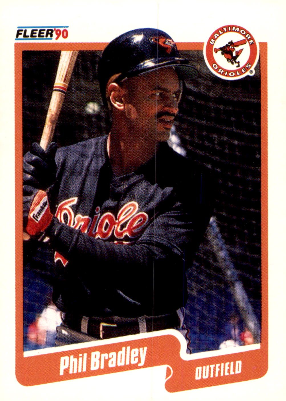1990 Fleer #174 Phil Bradley
