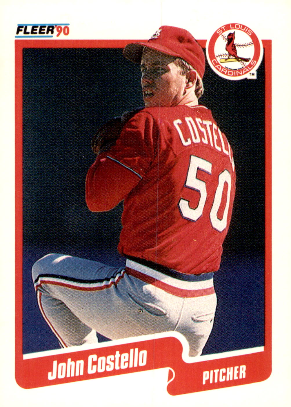 1990 Fleer #246 John Costello